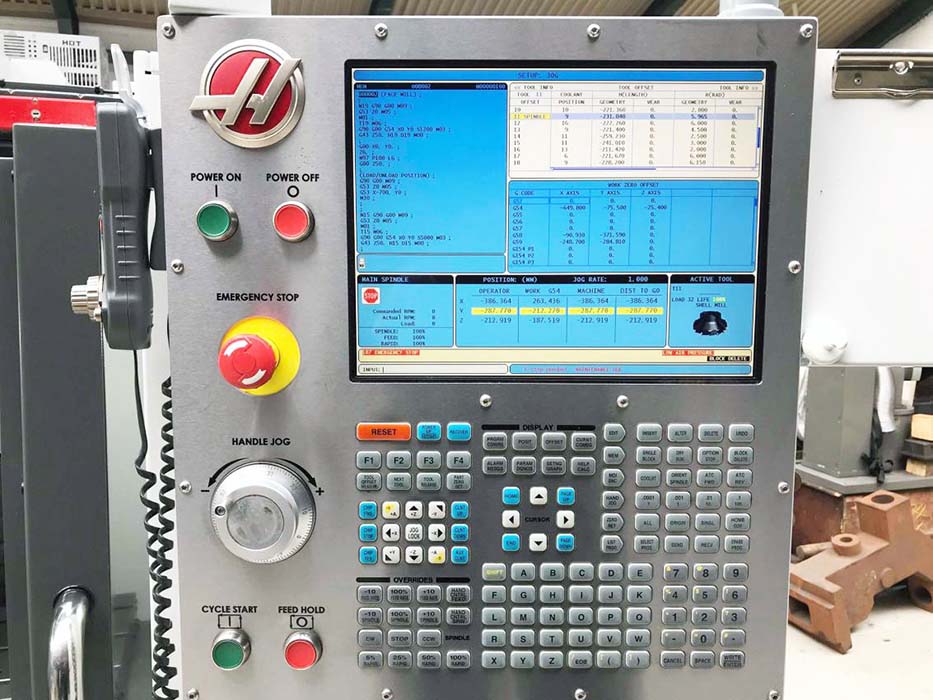 Panou Control Centru CNC HAAS